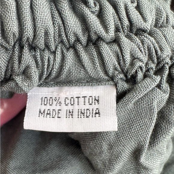 Women's Green Maxi Skirt - Picture 4 of 5